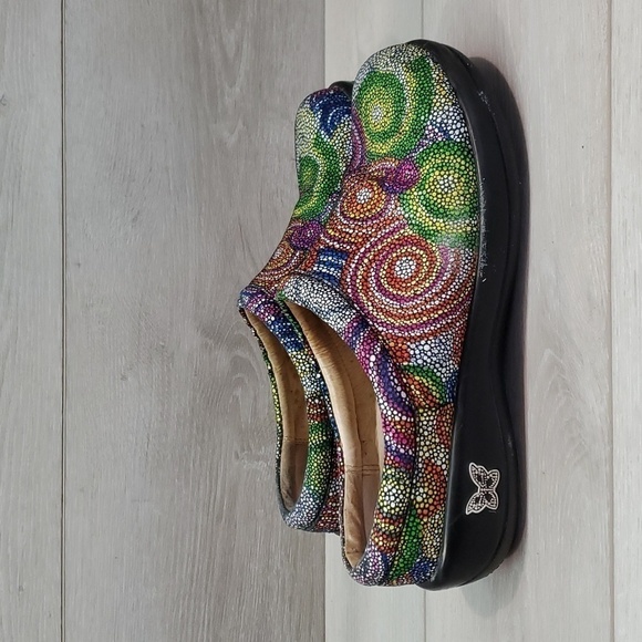 Alegria Women Raimbow SpiralKAY-387 Multicolor Clogs Mary Jane shoes sz 37/7-7.5 - Picture 3 of 13